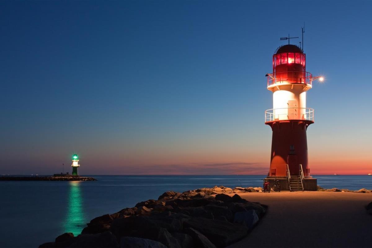 Ostseeblick, Direkt Am Alten Strom รอสต็อค ภายนอก รูปภาพ